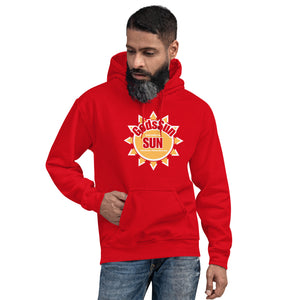 Red & Gold God Sun Unisex Hoodie