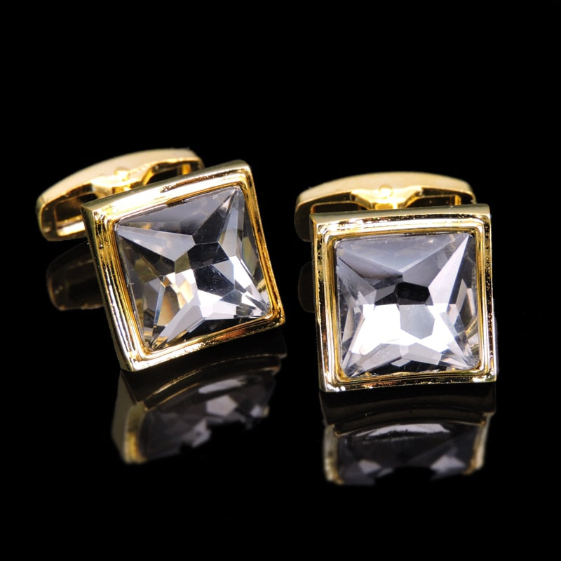 Quality Gold Color Cufflinks Retro Pattern Poker Bird Knot Fish Bullet French Shirt Cuffs Suit Accessories Wedding Jewelry