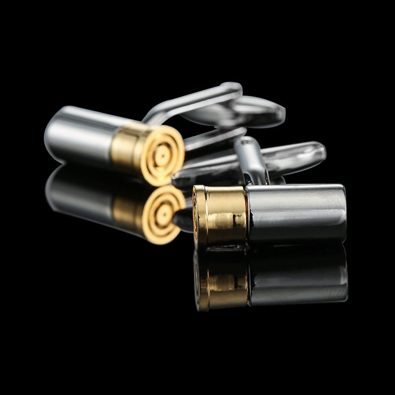 Quality Gold Color Cufflinks Retro Pattern Poker Bird Knot Fish Bullet French Shirt Cuffs Suit Accessories Wedding Jewelry