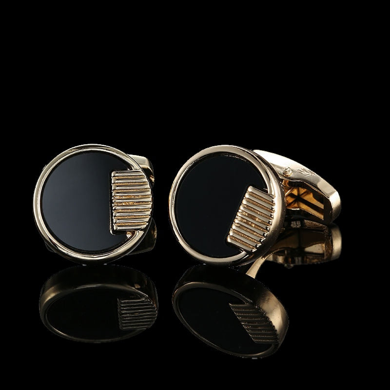 Quality Gold Color Cufflinks Retro Pattern Poker Bird Knot Fish Bullet French Shirt Cuffs Suit Accessories Wedding Jewelry