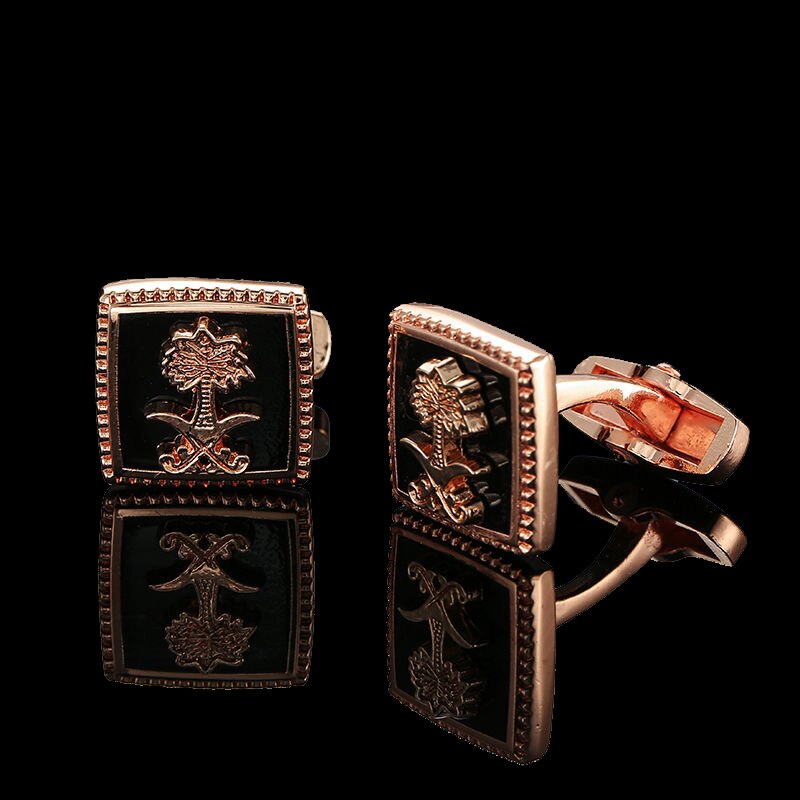 Quality Gold Color Cufflinks Retro Pattern Poker Bird Knot Fish Bullet French Shirt Cuffs Suit Accessories Wedding Jewelry
